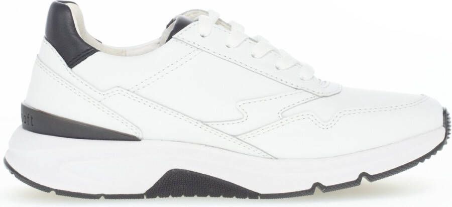 Gabor rollingsoft sensitive 76.898.50 dames wandelsneaker wit