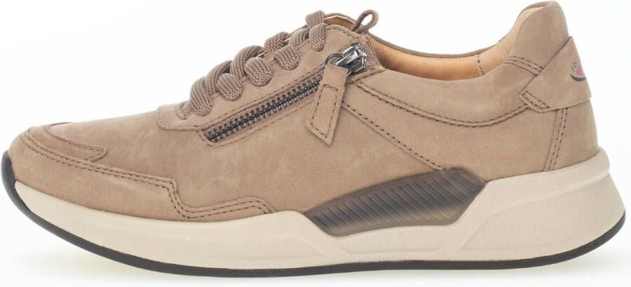 Gabor rollingsoft sensitive 76.958.40 dames wandelsneaker beige