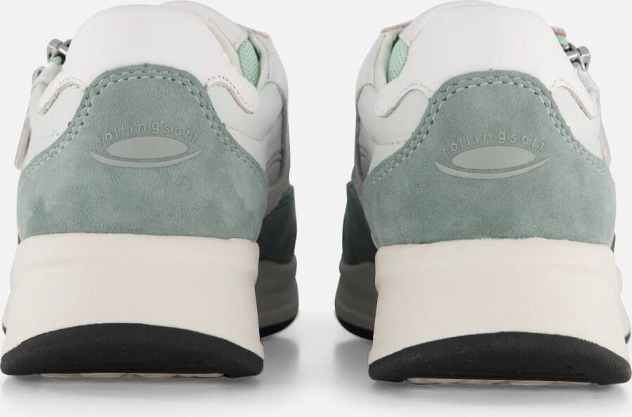 Gabor Rollingsoft Sneakers groen Leer Dames