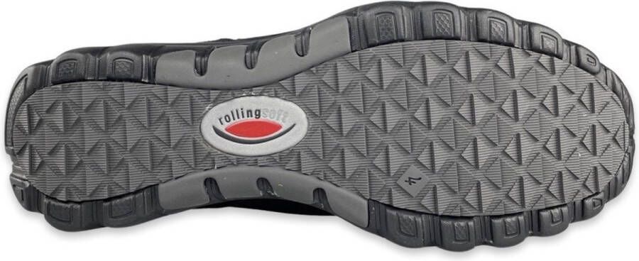 Gabor Rollingsoft Veterboot 96.868.47 Nubuck Zwart