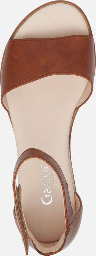 Gabor Sandalen cognac Leer Dames