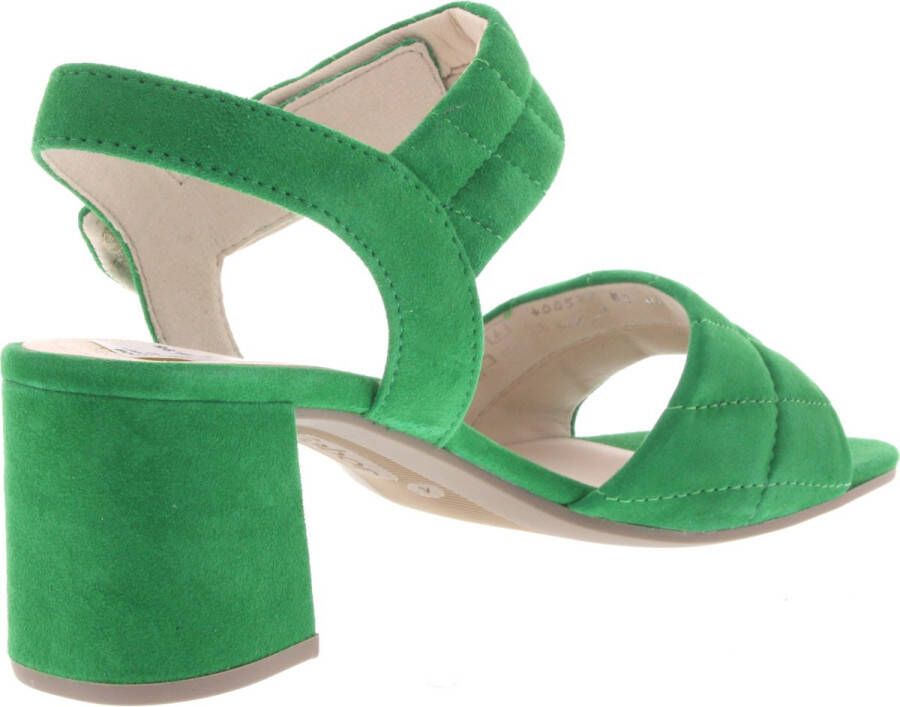 Gabor Sandalen groen Suede Dames