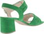 Gabor 21.711.19 Samth. Verde-sandalen met hak-pumps - Thumbnail 13