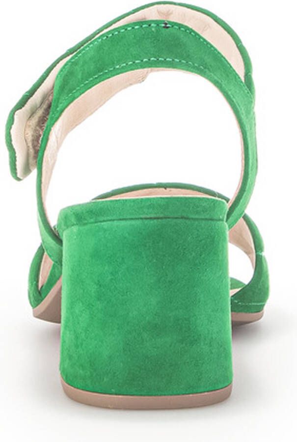 Gabor Sandalen groen Suede Dames