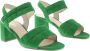 Gabor 21.711.19 Samth. Verde-sandalen met hak-pumps - Thumbnail 10