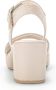 Gabor Sandalen met hak beige Suede Dames - Thumbnail 5