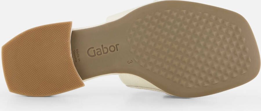 Gabor Slippers beige Suede Dames