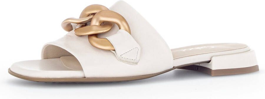 Gabor Slippers beige Suede Dames