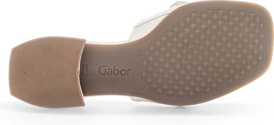 Gabor Slippers beige Suede Dames