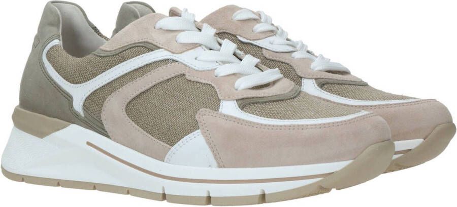 Gabor Sneakers Dames Lage sneakers Damesschoenen Canvas 86.585 canvas Ecru - Foto 13