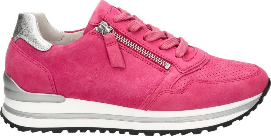 Gabor Sneakers roze Suede Dames