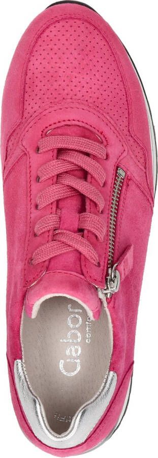 Gabor Sneakers roze Suede Dames