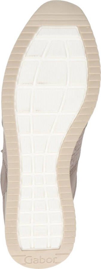 Gabor Sneakers taupe Leer Dames