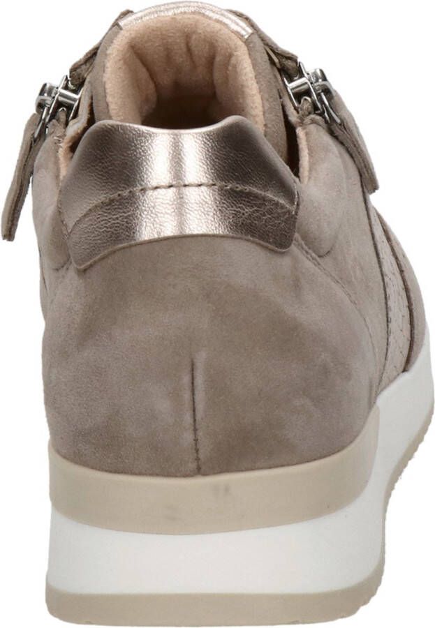 Gabor Sneakers taupe Leer Dames