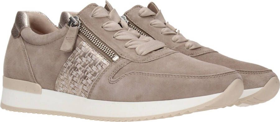 Gabor Sneakers taupe Leer Dames