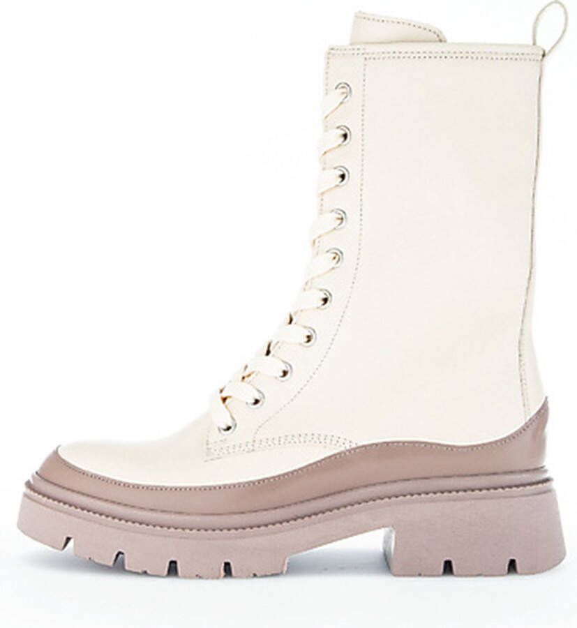 Gabor Veterboots beige Leer Dames