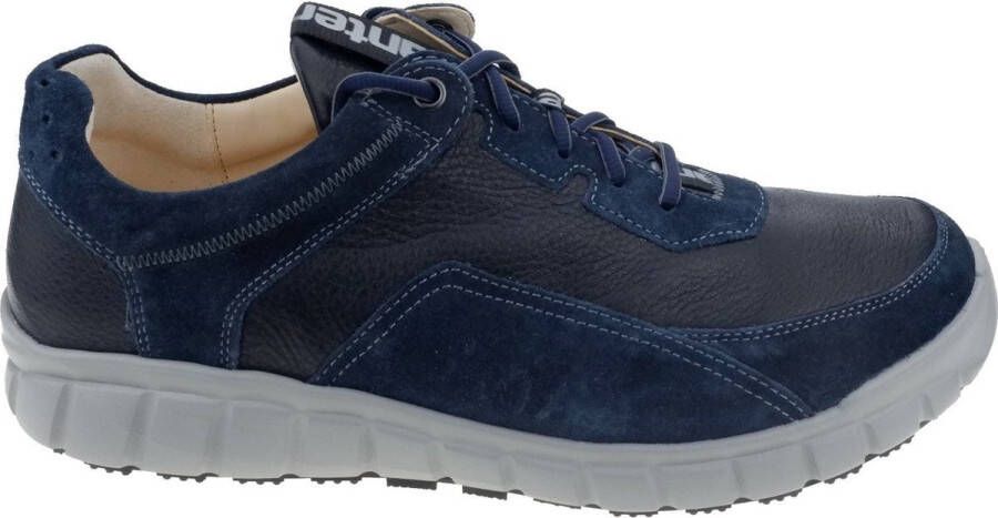 Ganter 251329 Lage sneakersHeren sneakersVrije tijdsschoenen Blauw