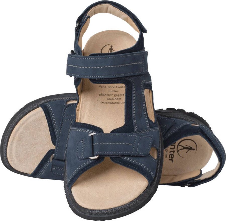 Ganter 257122 Volwassenen Heren sandalen Blauw