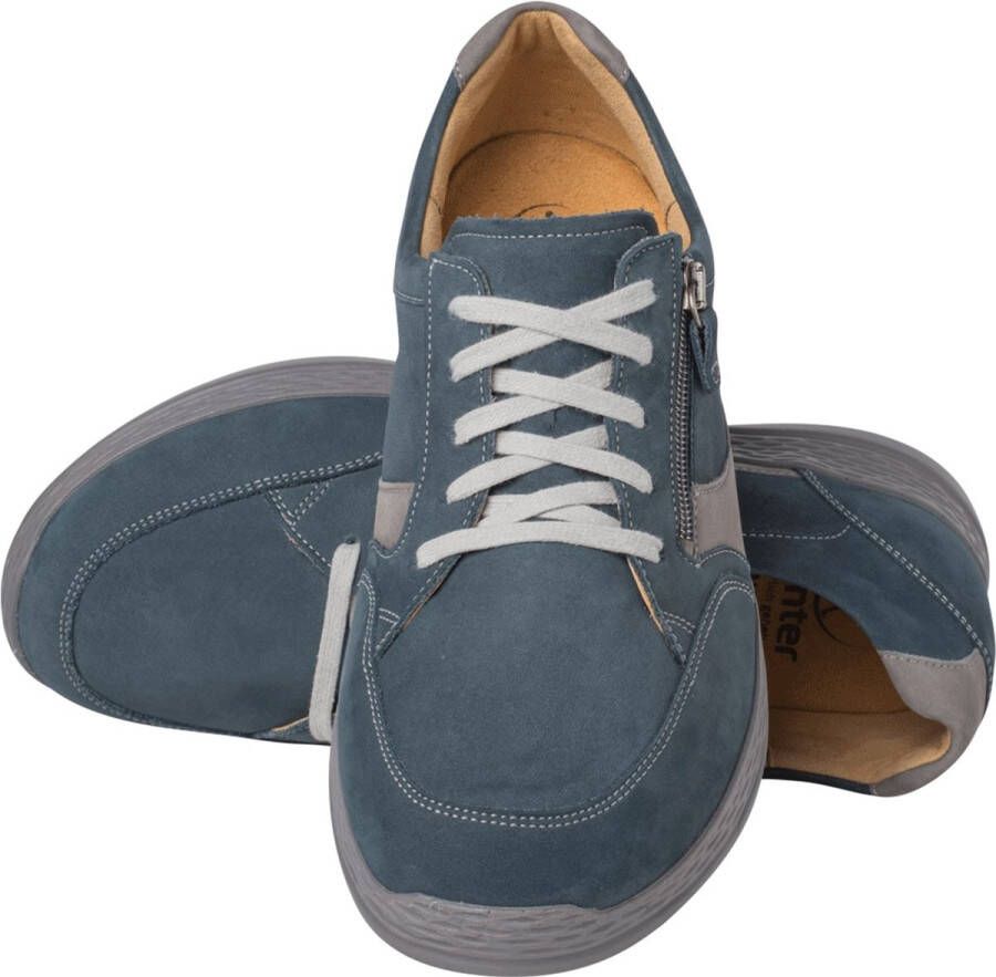 Ganter 259848 Volwassenen Heren sneakersHeren veterschoenVrije tijdsschoenen Blauw - Foto 4