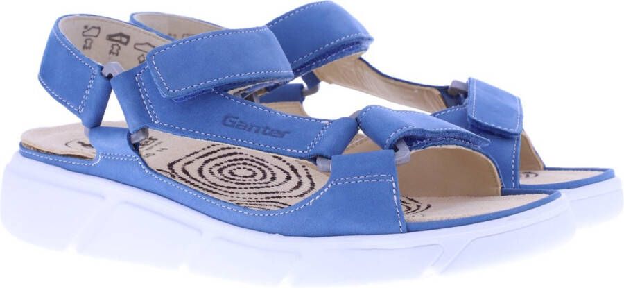 Ganter Halina dames sandaal blauw