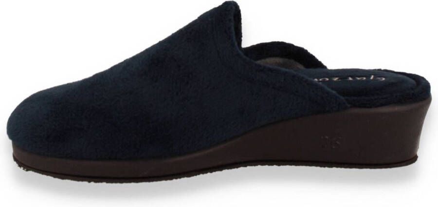 Garzon Dames Pantoffel Blauw