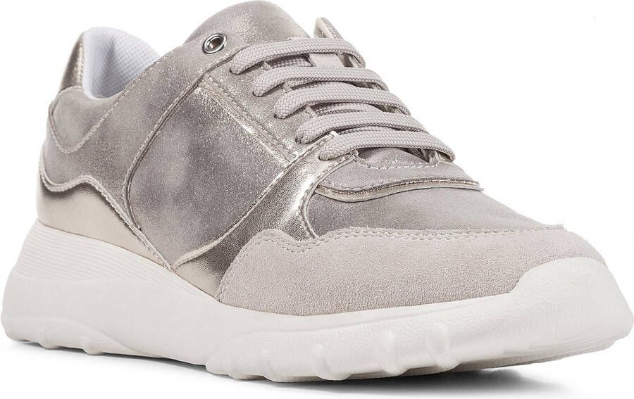 GEOX D ALLENIEE vrouwen Sneakers taupe goud