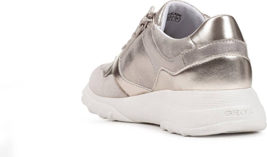 GEOX D ALLENIEE vrouwen Sneakers taupe goud