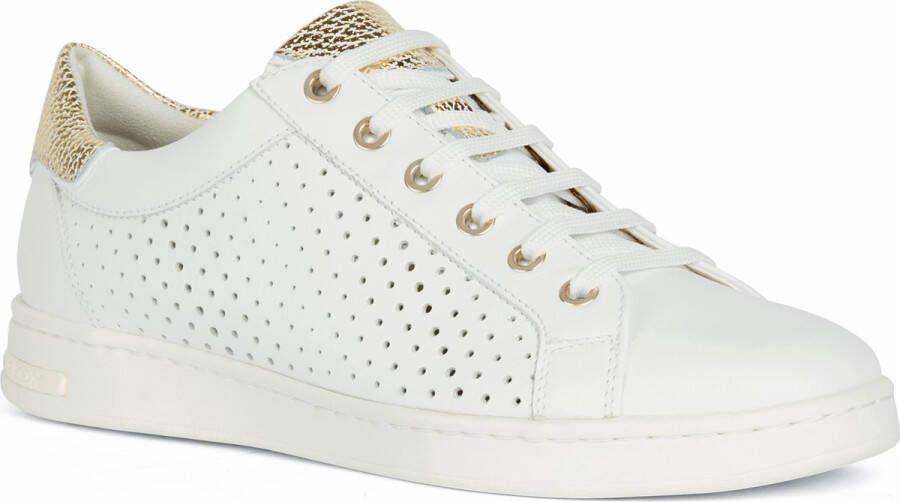 GEOX D JAYSEN vrouwen Sneakers wit goud