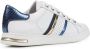 GEOX D JAYSEN vrouwen Sneakers wit navy - Thumbnail 4