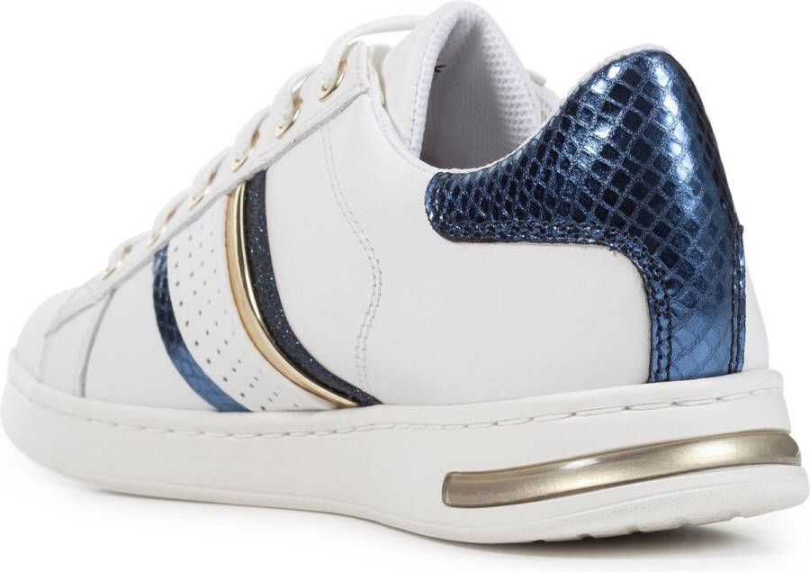 GEOX D JAYSEN vrouwen Sneakers wit navy