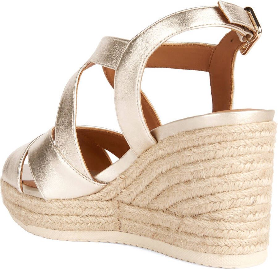 GEOX D PONZA vrouwen Sandalen goud