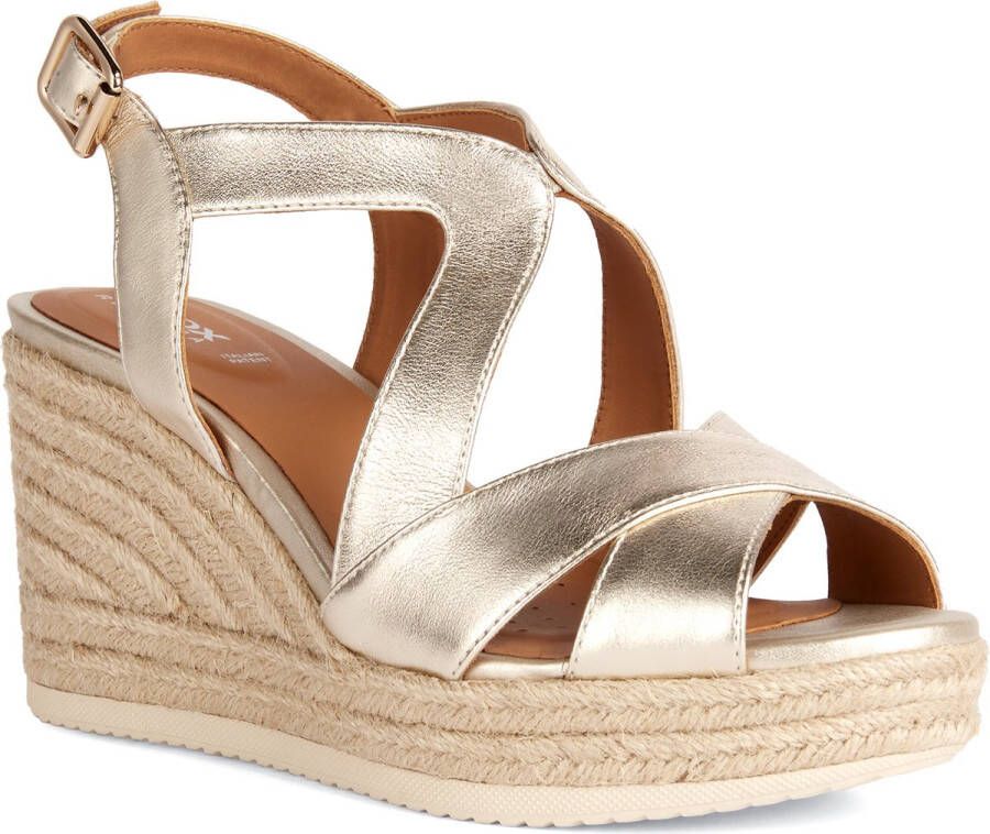 GEOX D PONZA vrouwen Sandalen goud