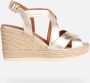 GEOX D PONZA vrouwen Sandalen goud - Thumbnail 11