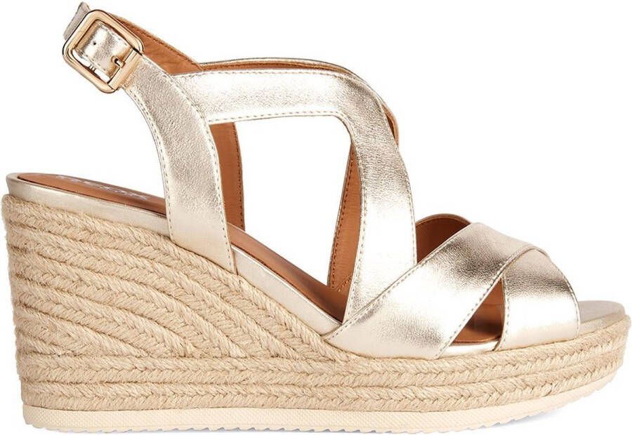 GEOX D PONZA vrouwen Sandalen goud