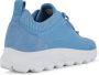 GEOX D Spherica Dames Sneakers Blauw - Thumbnail 4