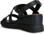 GEOX D SPHERICA E vrouwen Sandalen zwart - Thumbnail 4