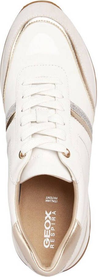 GEOX D3500A Volwassenen Lage sneakersDames sneakers Wit beige