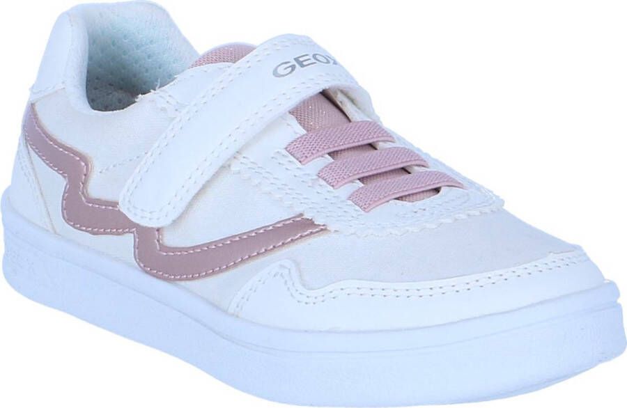 GEOX Djrock Wit-Roze Sneaker