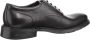 Geox Klassieke Formele Ademende Leren Derby Schoenen Black Heren - Thumbnail 21