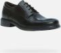 Geox Klassieke Formele Ademende Leren Derby Schoenen Black Heren - Thumbnail 23