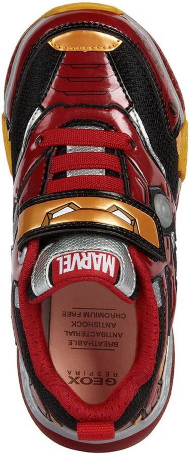 GEOX Sneakers rood Synthetisch