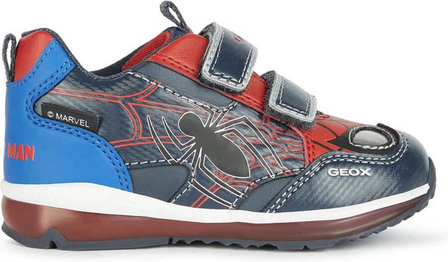 GEOX Todo A Sneakers Kinderen Navy Red