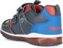 GEOX Todo A Sneakers Kinderen Navy Red - Thumbnail 8