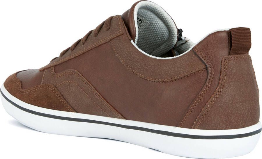 GEOX U ELVER mannen Sneakers bruin