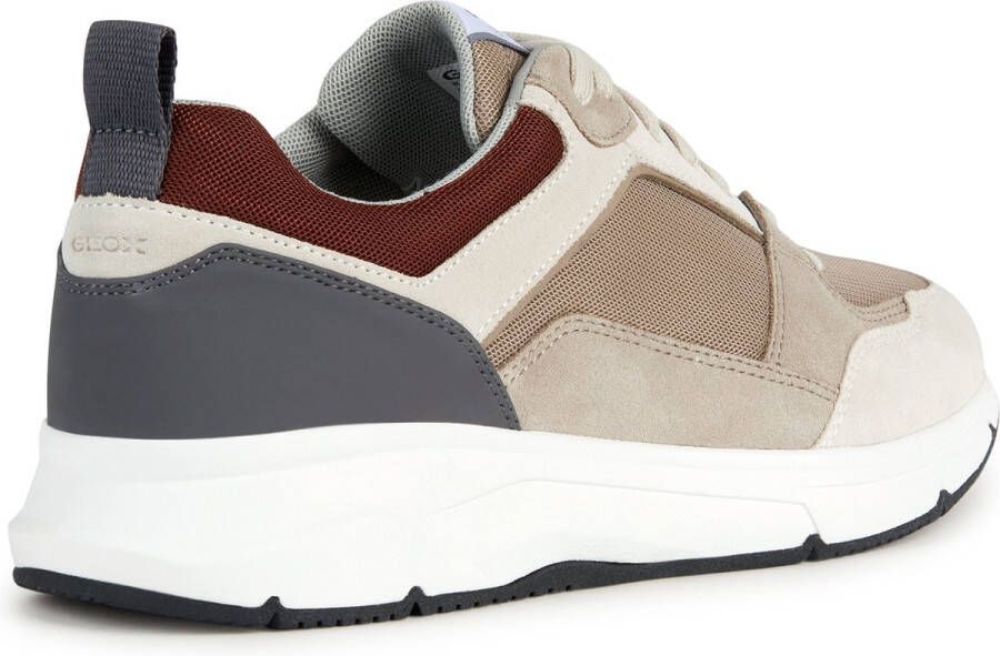 GEOX U RADENTE mannen Sneakers zand beige Schoenen