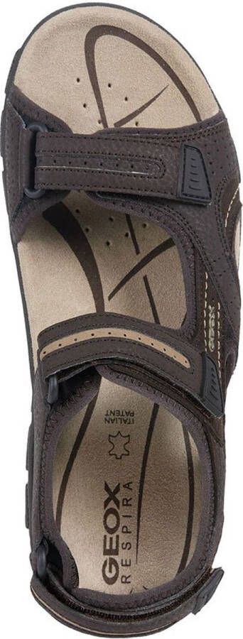 GEOX Uomo Strada Sandalen Bruin Man