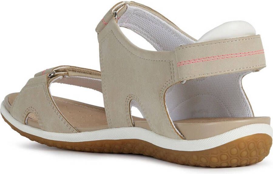 Geox Sandalen in taupe in glanzende look model 'VEGA' - Foto 9