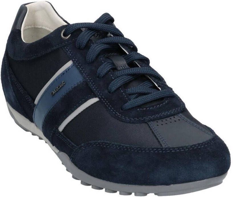 GEOX Wells Blauwe Veterschoenen Heren