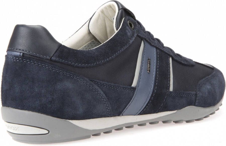 GEOX Wells Blauwe Veterschoenen Heren