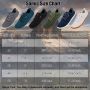 SOMIC Fitness Schoen Lichtgewicht Sportschoenen Athletics Sportschool Sneakers– Bodybuilding Platte Zool Veel Grip Veel Stabiliteit Zwartgroen - Thumbnail 6